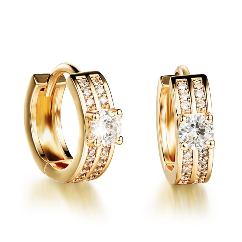 Stud Women Earings Fashion Jewelry 2021 Earrings Gold Color Double Layer Cubic Zirconia Cute Gift Wedding Jewellery
Stud Women Earings Fashion Jewelry 2021 Earrings Gold Color Double Layer Cubic Zirconia Cute Gift Wedding Jewellery