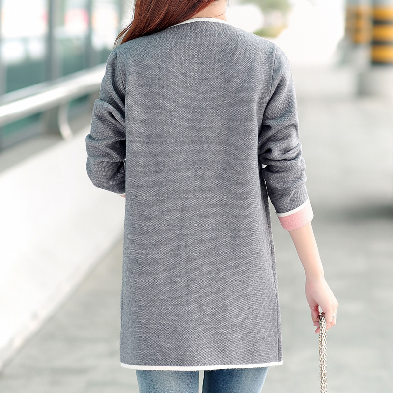Women New Autumn 2020 Long Sweater Fashion Cardigan Full Sleeve Slim Knitted Plus Size Coat Fashion Female Outerwear YFY681, Gray
Women New Autumn 2020 Long Sweater Fashion Cardigan Full Sleeve Slim Knitted Plus Size Coat Fashion Female Outerwear YFY681, Gray
