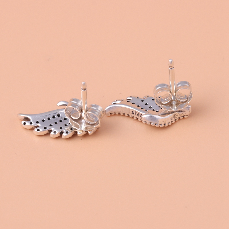 Wholesale personality creative earrings for Pandora jewelry with box 925 sterling silver with CZ diamonds magnificent feather ladies earring
Wholesale personality creative earrings for Pandora jewelry with box 925 sterling silver with CZ diamonds magnificent feather ladies earring