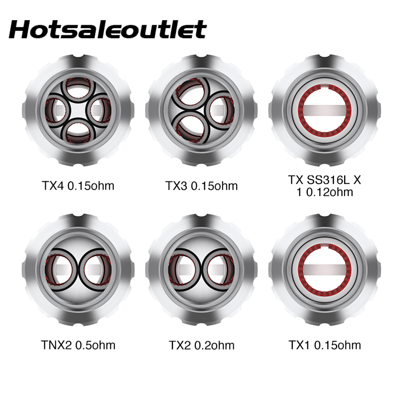 Freemax TX Mesh Coil Series for Freemax Twister Fireluke 2 Tank Fireluke Mesh Coils 100% Original
Freemax TX Mesh Coil Series for Freemax Twister Fireluke 2 Tank Fireluke Mesh Coils 100% Original