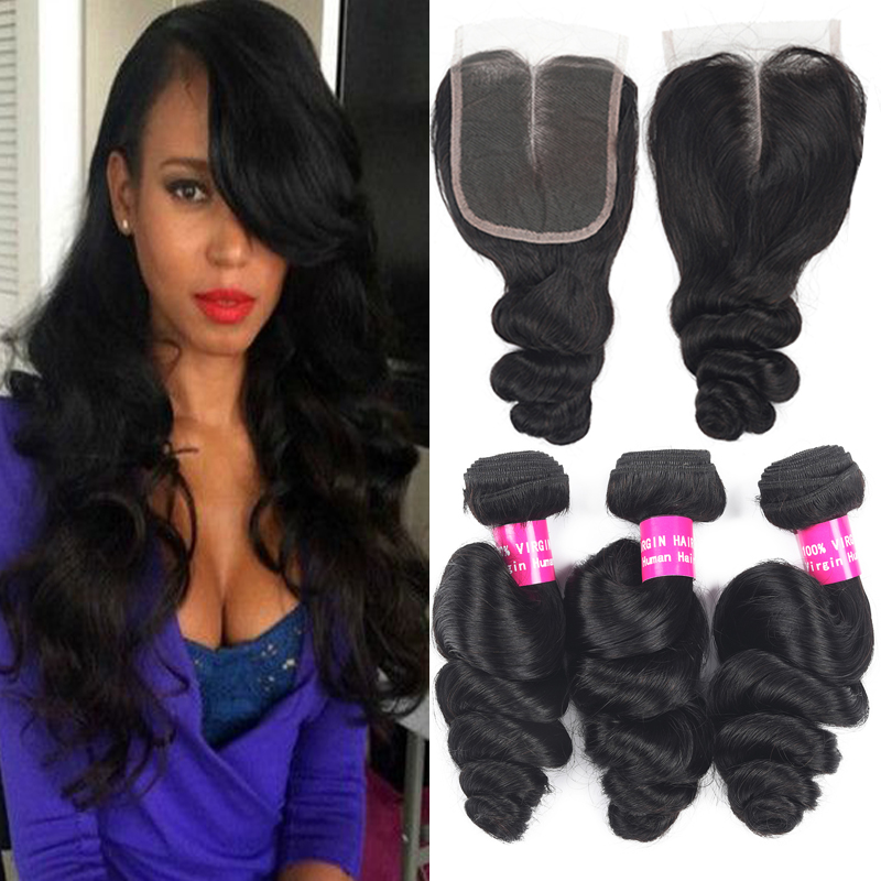 9A Loose Wave Brazilian Hair 3 Bundles With Lace Closure 100% Unprocessed Straight Body Loose Wave Deep Curly Water Wave Human Hair, Body wave with closure
9A Loose Wave Brazilian Hair 3 Bundles With Lace Closure 100% Unprocessed Straight Body Loose Wave Deep Curly Water Wave Human Hair, Body wave with closure