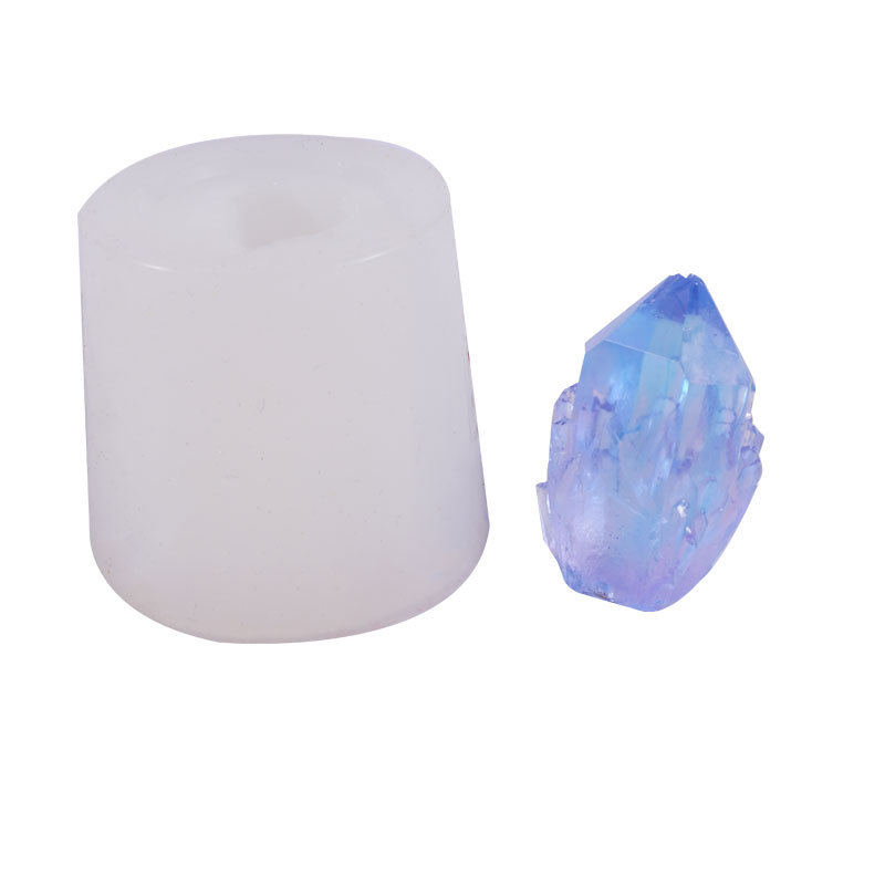 Crystal Cluster Silicone Molds Gems Stone Quartz Geode Resin Molds Casting Epoxy Resin Jewelry Pendant Craft Home Decor
