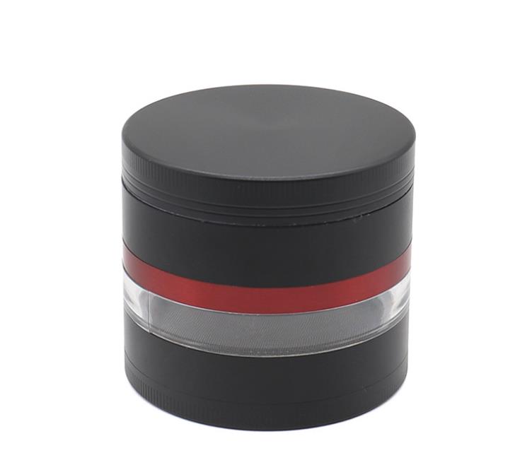 New Type of Four-Layer Vertical Stripe Flat Red Bar Transparent Zinc Alloy Smoke Grinder 63mm Individual Smoke Crusher Wholesale
New Type of Four-Layer Vertical Stripe Flat Red Bar Transparent Zinc Alloy Smoke Grinder 63mm Individual Smoke Crusher Wholesale
