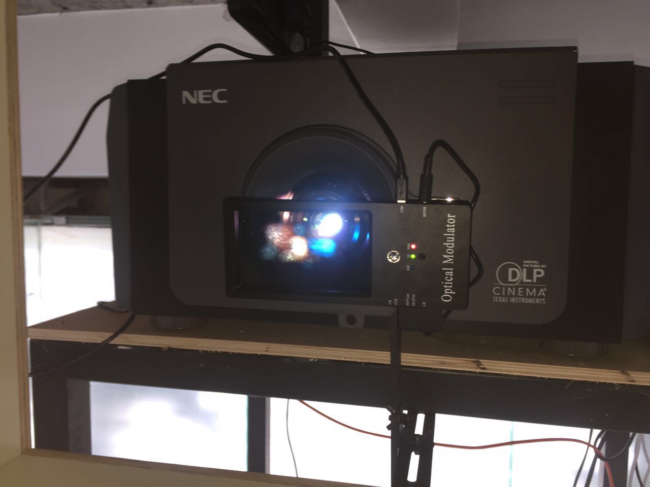 RealD ZScreen glasses Passive Polarization 3D system modulator for professional digital cinema with using movie theater 4D Glasses