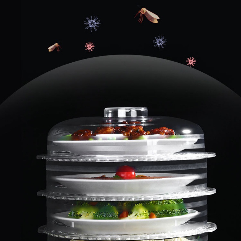 Insulation Dish Cover Dining Table Transparent Stackable Dust-proof Anti-mosquito Leftover Cover
Insulation Dish Cover Dining Table Transparent Stackable Dust-proof Anti-mosquito Leftover Cover