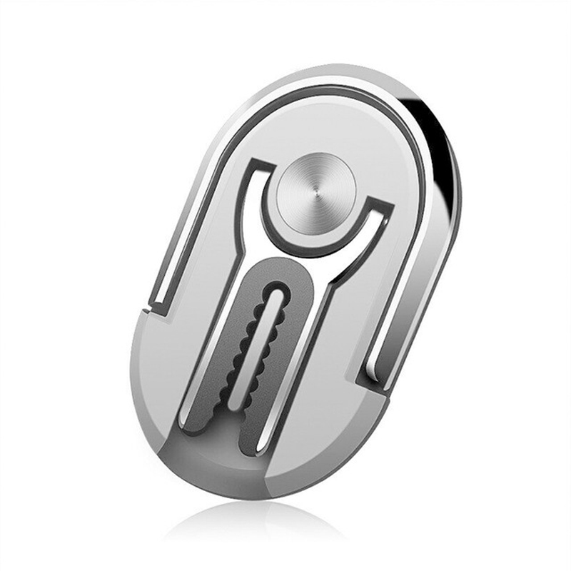 Multipurpose Mobile Phones Holder 360 Degree Car Airs Vent Grip Mount Stand Rotation Magnetic Finger Ring Phone Holders Air Vent Bracket