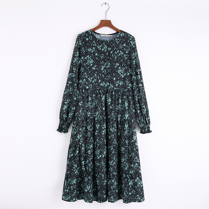 Autumn Women Long Dress 2019 New Fashion Vintage Prints Pattern Modern Lady Maxi Dresses O-Neck Feminino Vestidos, As photo 2
Autumn Women Long Dress 2019 New Fashion Vintage Prints Pattern Modern Lady Maxi Dresses O-Neck Feminino Vestidos, As photo 2