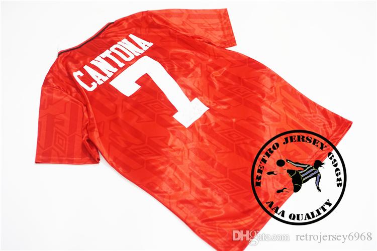 Free shipping 1993-94 Home Shirt Cantona #7 Giggs #11 Keane #16 Beckham #23 velvet naemsets retro old soccer jersey, Short sleeves
Free shipping 1993-94 Home Shirt Cantona #7 Giggs #11 Keane #16 Beckham #23 velvet naemsets retro old soccer jersey, Short sleeves