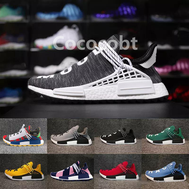 2019 Wholesale Human Race Hu trail NERP harrell Williams Men Women Running Shoes Nerd black white Yellow Canvas sports sneaker
2019 Wholesale Human Race Hu trail NERP harrell Williams Men Women Running Shoes Nerd black white Yellow Canvas sports sneaker