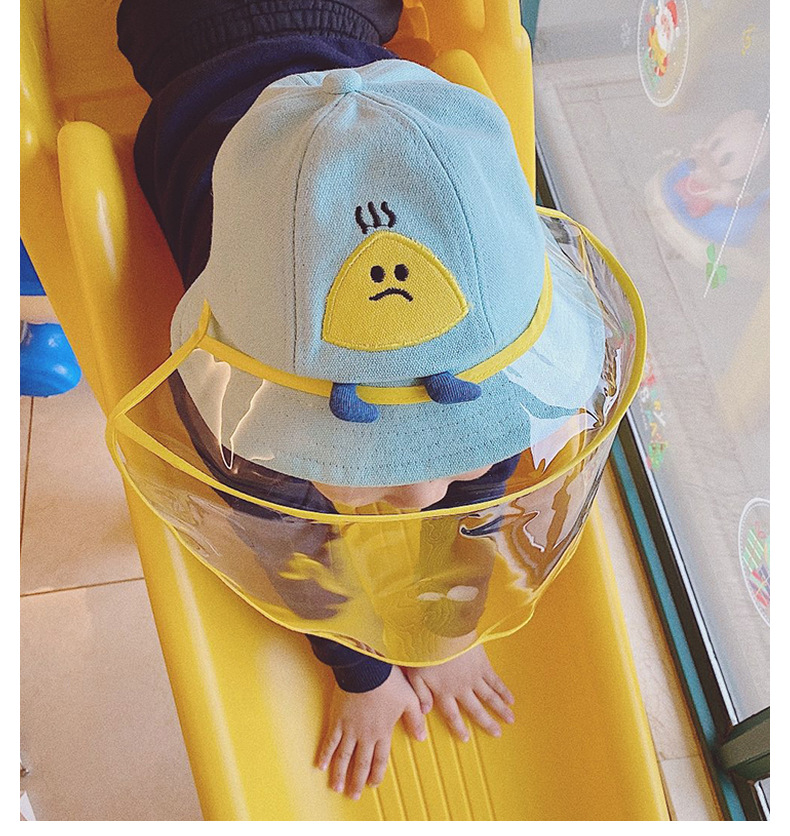 2020 Child Fisherman Hat with Mask Children Protective Cap Splash Proof Face Protection Hat Baby Children Sunhat New