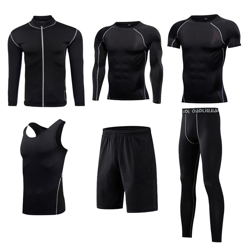 Motion Suit Male Close Speed Do Clothes Long Sleeve Loose Coat Bodybuilding Serve Run Gym Training Serve Six Paper Set, Black stitching set
Motion Suit Male Close Speed Do Clothes Long Sleeve Loose Coat Bodybuilding Serve Run Gym Training Serve Six Paper Set, Black stitching set