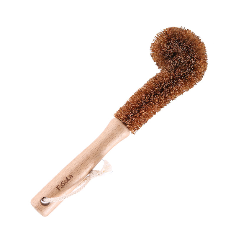 Natural Pot Brush Beech Wooden Handle Pan Dish Cleaning Brush Hanging Nonstick Pan Cleaner Cup Brush Kitchen Accessories VT0667
Natural Pot Brush Beech Wooden Handle Pan Dish Cleaning Brush Hanging Nonstick Pan Cleaner Cup Brush Kitchen Accessories VT0667