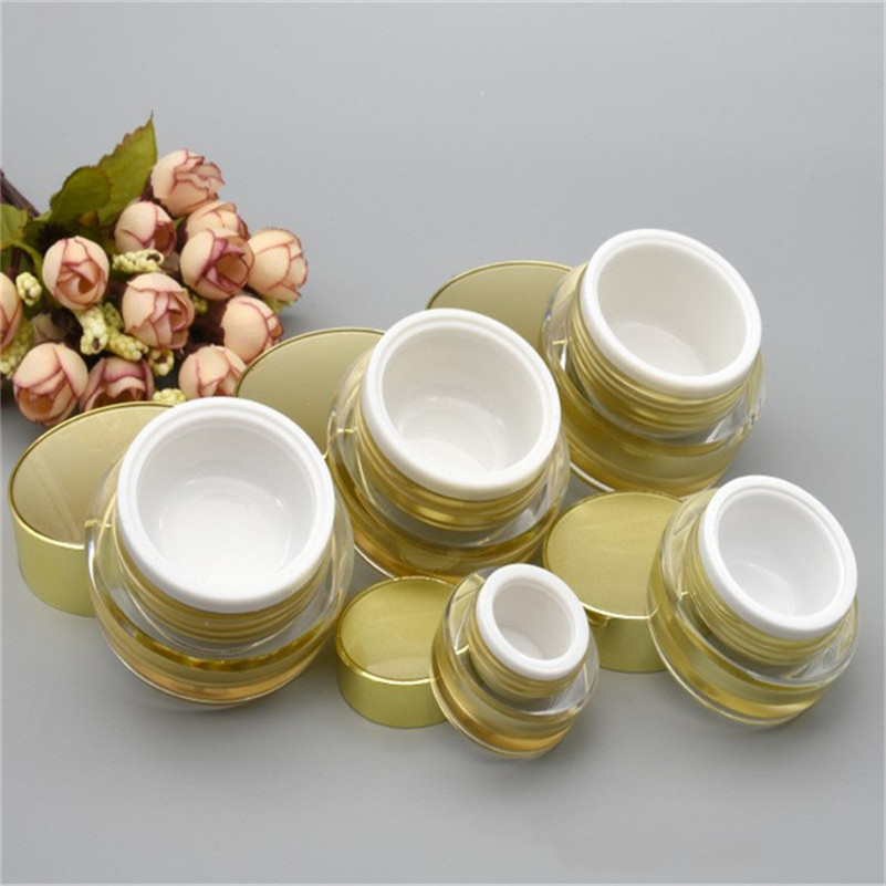 5g 10g 20g 30g Cosmetic Empty Jar Acrylic Makeup Face Cream Container Bottle Refillable Plastic Cosmetic Pot