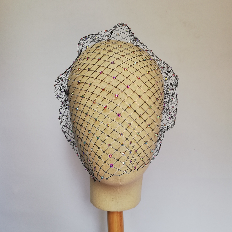 Black birdcage veil with pearls white Rhinestones bridal veil Blusher Veils voilette masquerade ball bachelorette gatsby fascinator
Black birdcage veil with pearls white Rhinestones bridal veil Blusher Veils voilette masquerade ball bachelorette gatsby fascinator