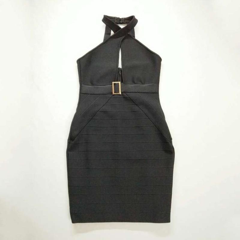 Latest Fashion women bandage dress Cross sexy dress summer mini bodycon party casual runway evening vestidos elegant, Black
Latest Fashion women bandage dress Cross sexy dress summer mini bodycon party casual runway evening vestidos elegant, Black