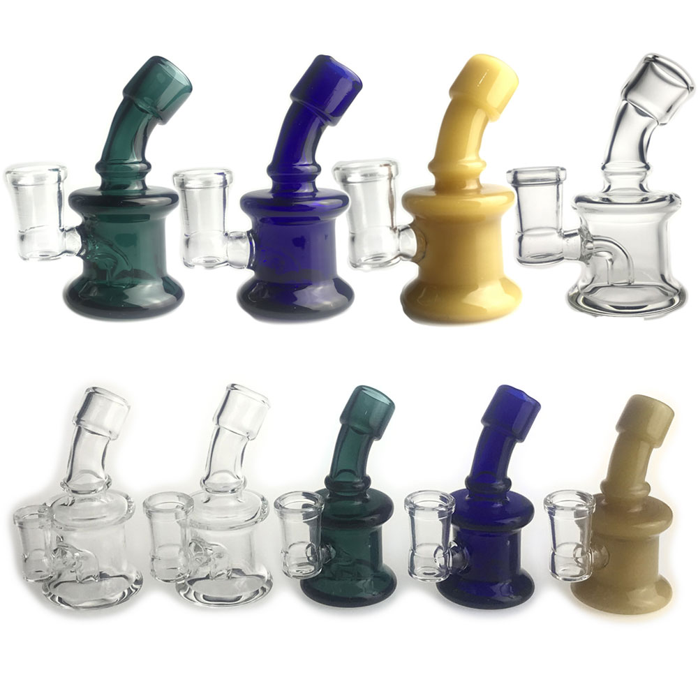 New mini glass bong with green blue yellow clear 10mm 14mm female 3.5 inch hand water pipes beaker recycler bongs
New mini glass bong with green blue yellow clear 10mm 14mm female 3.5 inch hand water pipes beaker recycler bongs