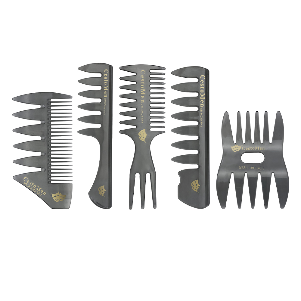 Plastic Large Tooth Detangling Brush Wide Teeth Comb Head Styling Beard Comb Hair Styling For Men Hairdressing, Silver
Plastic Large Tooth Detangling Brush Wide Teeth Comb Head Styling Beard Comb Hair Styling For Men Hairdressing, Silver