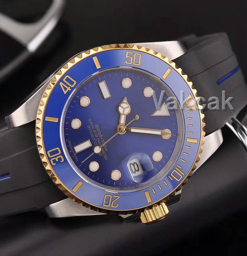 Rubber Blue Top luxury Ceramic Bezel designer Mens Mechanical Stainless Steel Automatic Movement Watch Sport Self-wind Watches Wristwatches
Rubber Blue Top luxury Ceramic Bezel designer Mens Mechanical Stainless Steel Automatic Movement Watch Sport Self-wind Watches Wristwatches