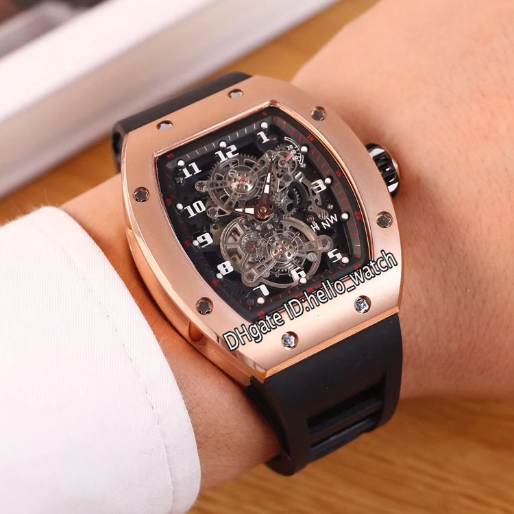 Best Edition RM17-01 Skeleton Black Dial Tourbillon Miyota Automatic Mens Watch 17-01 Rose Gold Case Rubber Strap Sport Watches Hello_watch, M-g07b (4)
Best Edition RM17-01 Skeleton Black Dial Tourbillon Miyota Automatic Mens Watch 17-01 Rose Gold Case Rubber Strap Sport Watches Hello_watch, M-g07b (4)