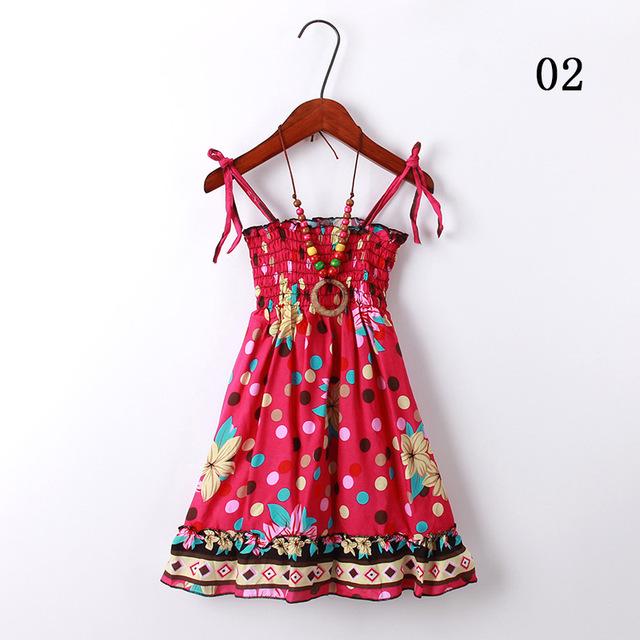 New summer girls kids designer costumes bohemian style baby dresses for sleeveless girls beach dresses flower printing clothes girls, Red;yellow
New summer girls kids designer costumes bohemian style baby dresses for sleeveless girls beach dresses flower printing clothes girls, Red;yellow