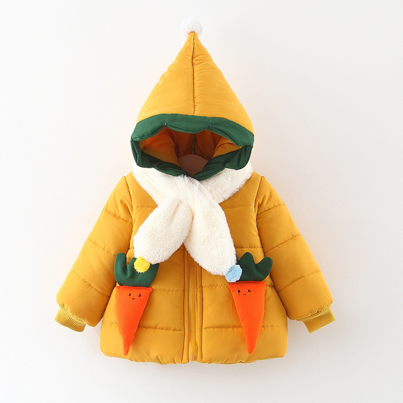 children's cotton coat autumn and winter new girls cartoon cotton clothes hooded zipper shirt jacket, Pink
children's cotton coat autumn and winter new girls cartoon cotton clothes hooded zipper shirt jacket, Pink