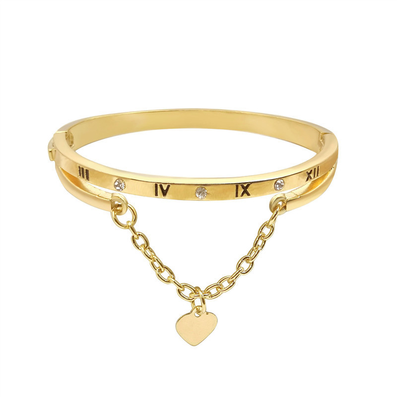 3 Colors Women Luxury Jewelry Rose Gold silver Gold Bracelets Bangles Heart Forever Love Charm Bracelet
3 Colors Women Luxury Jewelry Rose Gold silver Gold Bracelets Bangles Heart Forever Love Charm Bracelet