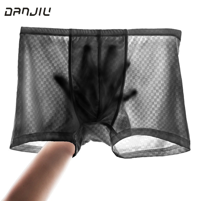 Ice Silk Mesh Grid Breathable Man Boxers Middle Waist Solid U Pouch Bag Mens Underwear High Elasticity Seamless Male Underpants, Royal blue
Ice Silk Mesh Grid Breathable Man Boxers Middle Waist Solid U Pouch Bag Mens Underwear High Elasticity Seamless Male Underpants, Royal blue