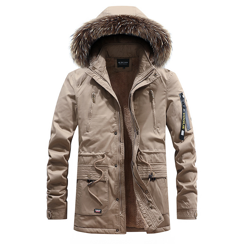 Thickening Increase Down Men's Cotton-padded Clothes Cotton Can Dismantle Even Cotton Cap Loose Coat Wash Cotton-padded, Black
Thickening Increase Down Men's Cotton-padded Clothes Cotton Can Dismantle Even Cotton Cap Loose Coat Wash Cotton-padded, Black