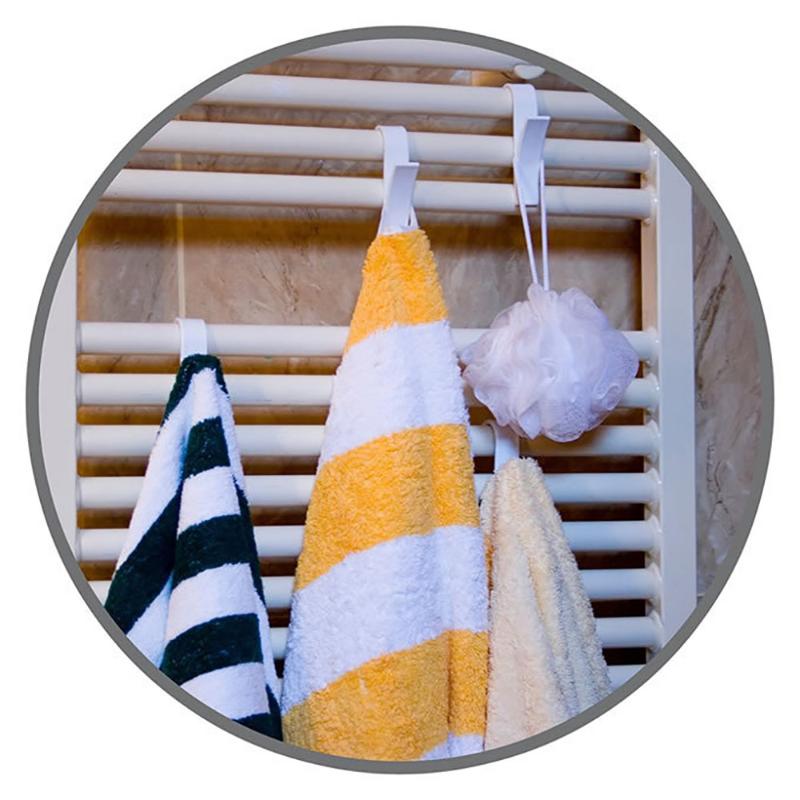 High Quality Hanger For Heated Towel Radiator Rail Bath Hook Holder Clothes Hanger Percha Plegable Scarf white
High Quality Hanger For Heated Towel Radiator Rail Bath Hook Holder Clothes Hanger Percha Plegable Scarf white