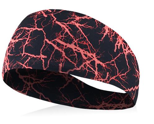 Sport Headband Men Women Unisex Under Sweat Wicking Stretchy Athletic Bandana Headscarf Yoga Headband Head Wrap Best Sports Exercise GD129