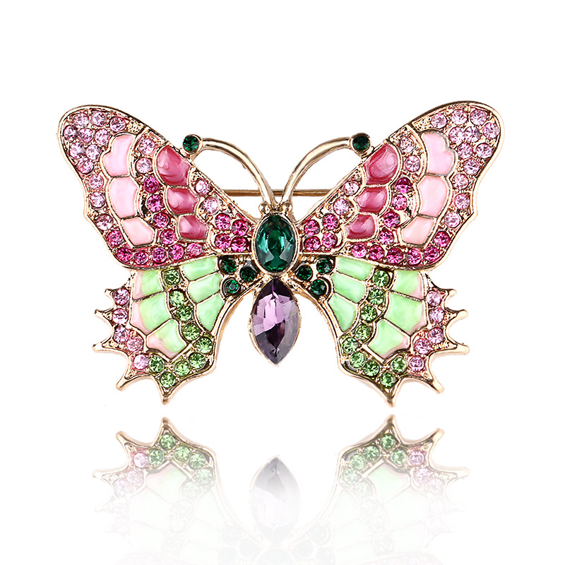 Crystal Brooches Pins for Women Butterfly Style Enamel Pins Colorful Vintage Party Wear for Ladies 2020 Summer New Fashion
Crystal Brooches Pins for Women Butterfly Style Enamel Pins Colorful Vintage Party Wear for Ladies 2020 Summer New Fashion