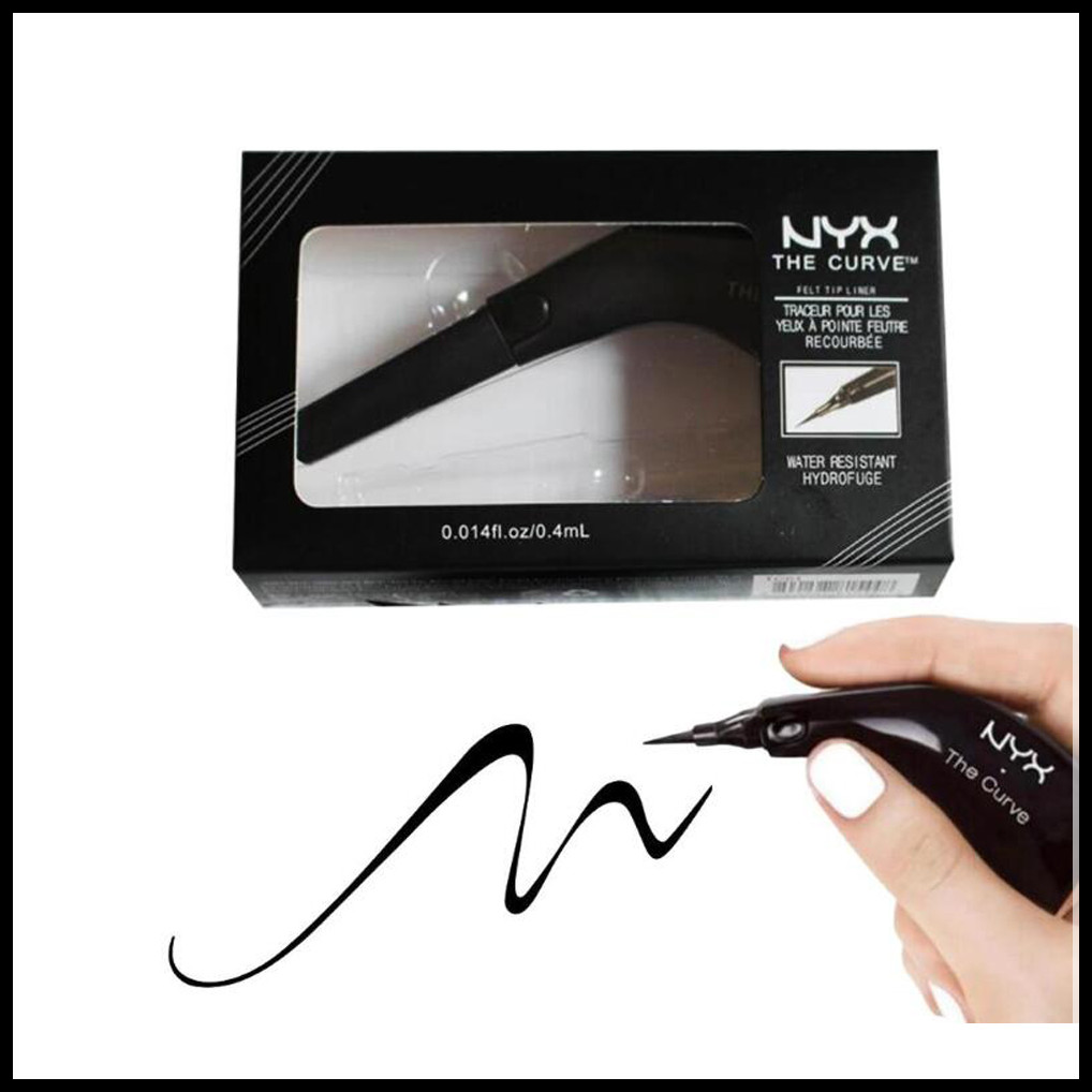 NYX The Curve Makeup Liquid Eyeliner Highlighter Makeup Waterproof Black Eye Liner Pencil Beauty Meets Function Long lasting Easy to Wear
NYX The Curve Makeup Liquid Eyeliner Highlighter Makeup Waterproof Black Eye Liner Pencil Beauty Meets Function Long lasting Easy to Wear
