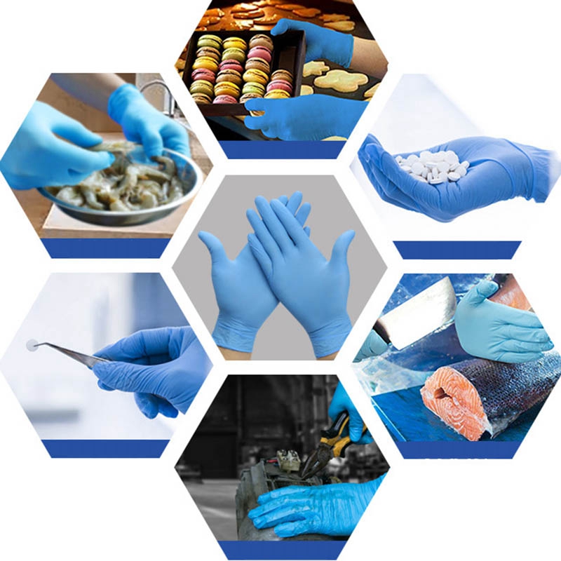 150PCS Blue Disposable Gloves Garden Gloves for Household Cleaning General 
150PCS Blue Disposable Gloves Garden Gloves for Household Cleaning General