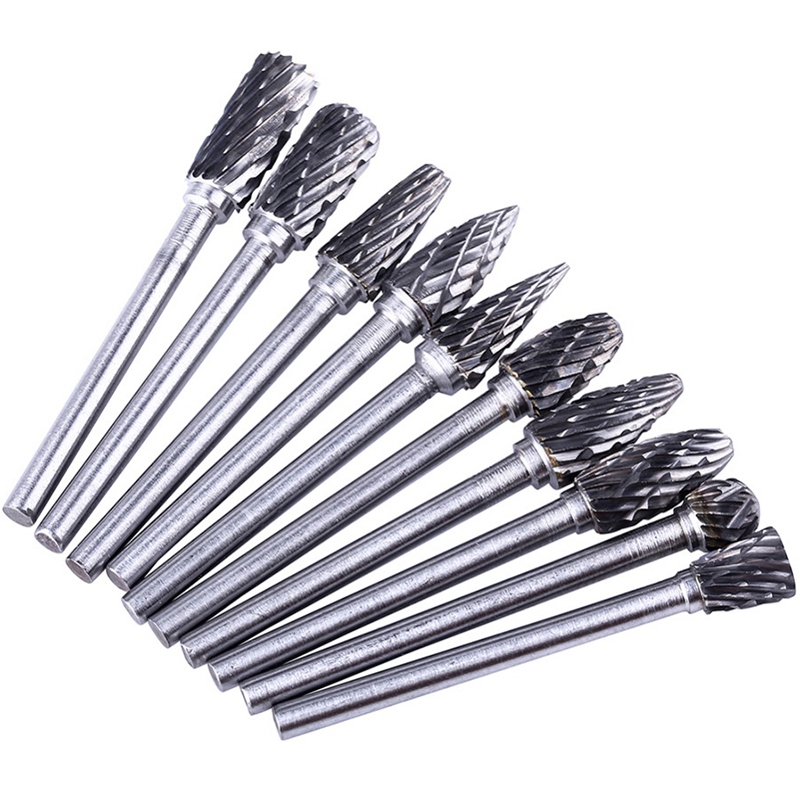 Double Thread Tungsten Steel Drill Bit Rotary Burr Grinding Bit 3mm Handle Electric Grinder Accessories Grinding Head
Double Thread Tungsten Steel Drill Bit Rotary Burr Grinding Bit 3mm Handle Electric Grinder Accessories Grinding Head