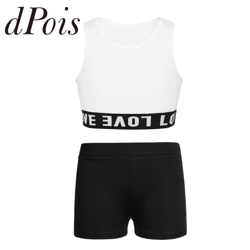 Kids Girls Sports Outfit Sleeveless Tanks Tops Crop Top with Boy-cut Low Rise Shorts Bottoms Child Modern Jazz Street Dance Suit, Black
Kids Girls Sports Outfit Sleeveless Tanks Tops Crop Top with Boy-cut Low Rise Shorts Bottoms Child Modern Jazz Street Dance Suit, Black