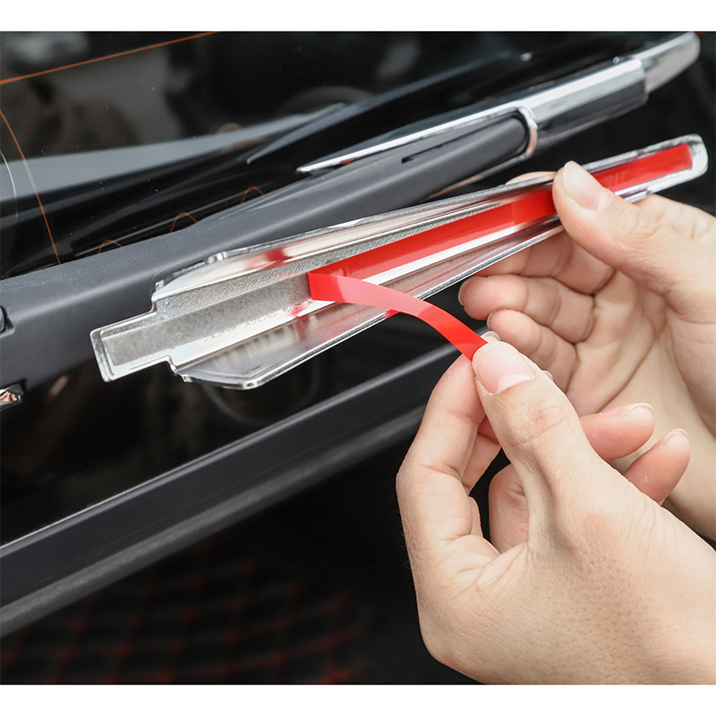 ABS Car Rear Wiper Decoration Chrome 4PCS For Jeep Wrangler JL 2018+ High Quality Auto Exterior Accessories