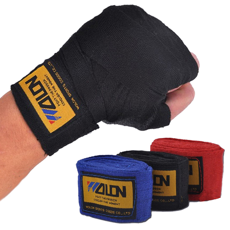 2pcs/roll Width 5cm Length 2.5m Cotton Sports Strap Boxing Bandage Sanda Muay Thai Mma Taekwondo Hand Gloves Boxeo
2pcs/roll Width 5cm Length 2.5m Cotton Sports Strap Boxing Bandage Sanda Muay Thai Mma Taekwondo Hand Gloves Boxeo