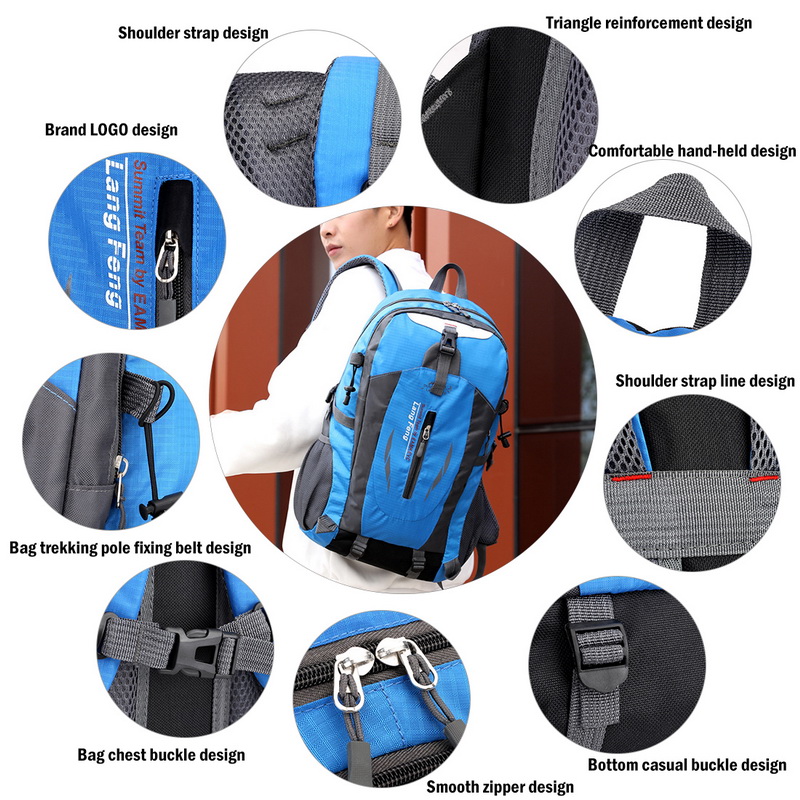 40L Bags Outdoor Sports Travel Mountaineering Backpack Camping Hiking Trekking Rucksack Travel Waterproof Bike Shoulder Bags, Red
40L Bags Outdoor Sports Travel Mountaineering Backpack Camping Hiking Trekking Rucksack Travel Waterproof Bike Shoulder Bags, Red