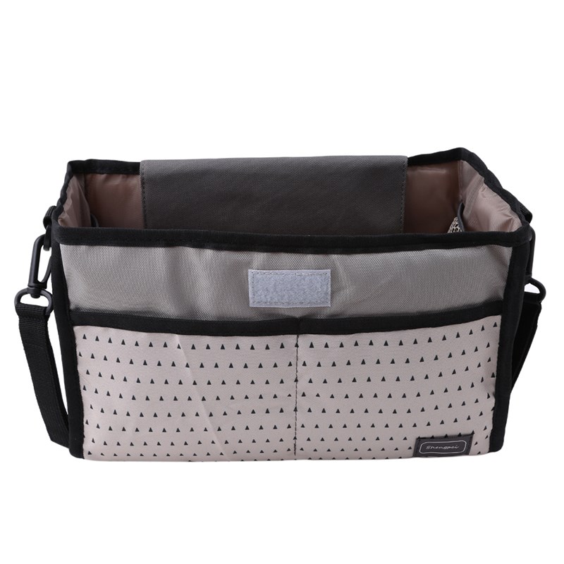 Baby Stroller Bag Nappy Diaper Mummy Bags Hanging Basket Storage Organizer Baby Travel Feeding Bottle Bag Stroller Accessories