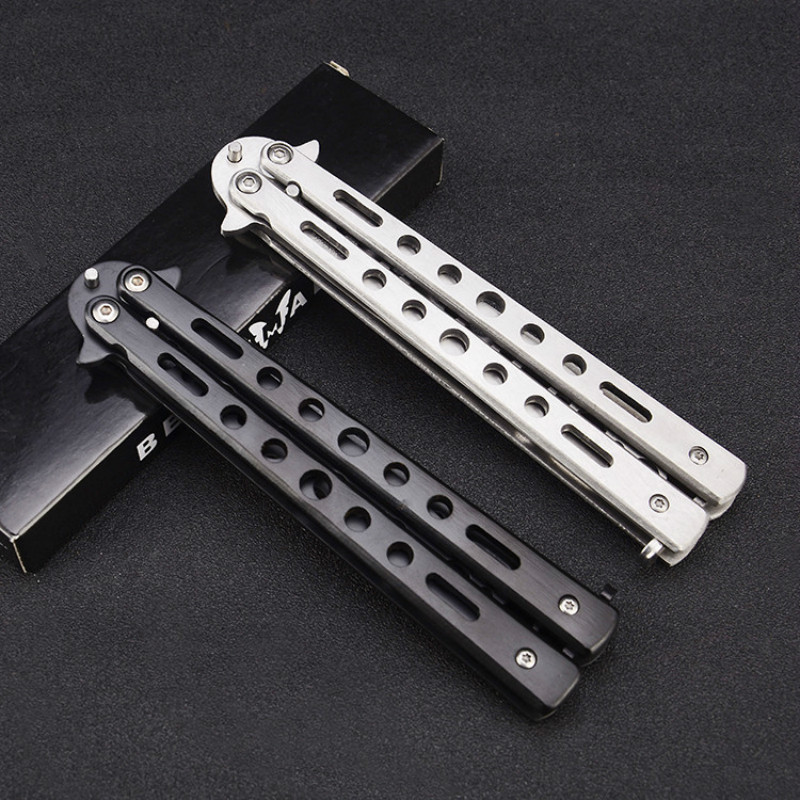 Hot outdoor camping practice comb Exercise knife (un-bladed) butterfly comb practice tool camping essential free shippingOutdoor camping pra
Hot outdoor camping practice comb Exercise knife (un-bladed) butterfly comb practice tool camping essential free shippingOutdoor camping pra