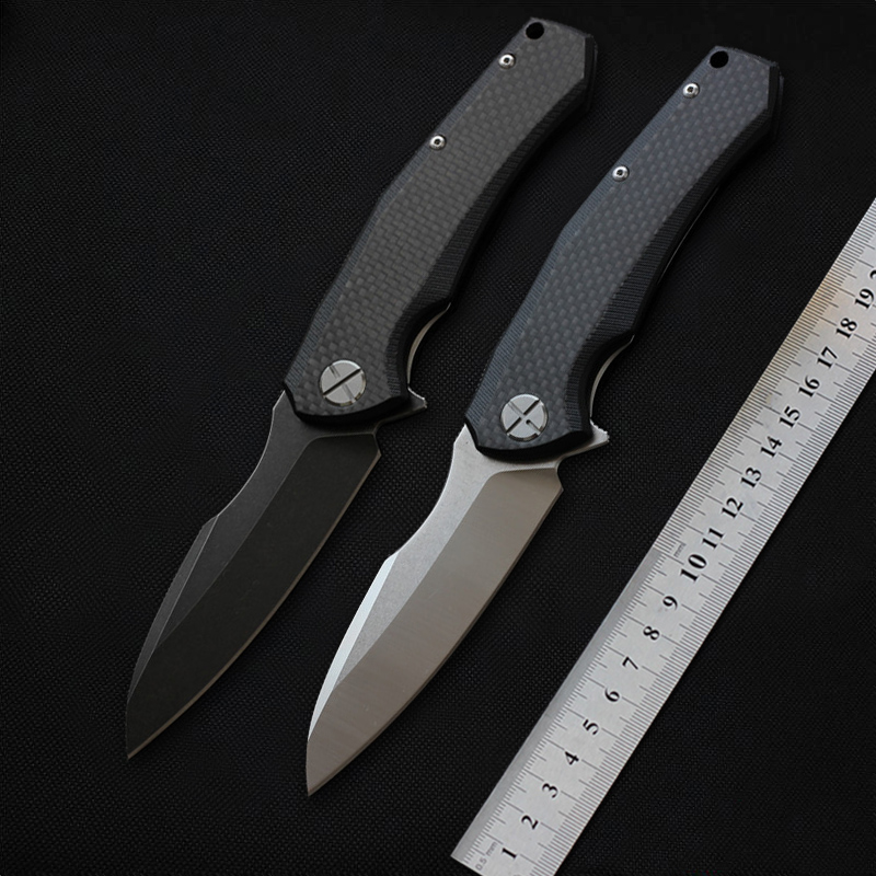 Folding knife ZT0850 Ball Bearing pocket knife D2 blade Carbon fiber Handle Utility camping hunting knife Survival Tactical EDC knives
Folding knife ZT0850 Ball Bearing pocket knife D2 blade Carbon fiber Handle Utility camping hunting knife Survival Tactical EDC knives