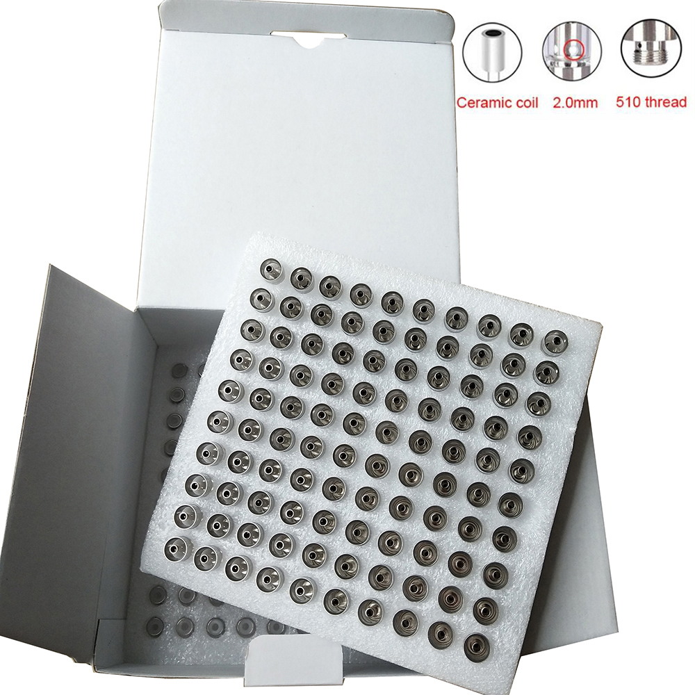 eCig Ceramic Coil M6T Round Flat Press Mouth Extract Oil Vape Cartridges .5ml 1ml 2.0mm Oil Holes Wickless Atomizer
eCig Ceramic Coil M6T Round Flat Press Mouth Extract Oil Vape Cartridges .5ml 1ml 2.0mm Oil Holes Wickless Atomizer