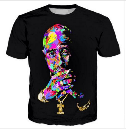New Fashion Women Men 2pac tupac Funny 3d Printing Unisex T-shirts Casual T Shirt Hip Hop Summer Tops RW0222, The picture color
New Fashion Women Men 2pac tupac Funny 3d Printing Unisex T-shirts Casual T Shirt Hip Hop Summer Tops RW0222, The picture color