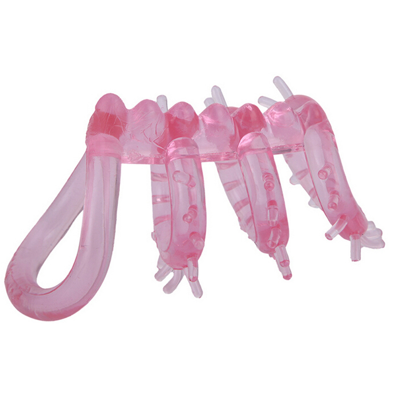 Master Triple Ticklers Cock Ring Massager Relax Passion Silicone For Men Solar Erotic Extender Delay Ring Sexy Party Favors