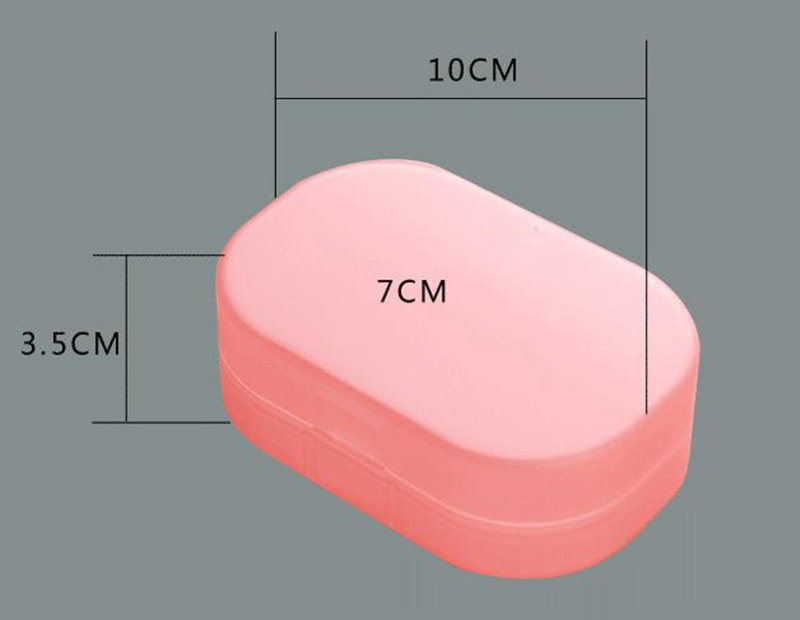 Portable Travel Airtight Soap Box Durable Waterproof Handmade Soap Dish Holder For Bathroom Shower Tool F2420