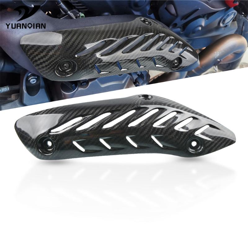 Motor Carbon Fiber Muffler Pipe Exhaust Heat Shield Cover Guard Muffler Covers Protector For 821 1200 2014-2017
Motor Carbon Fiber Muffler Pipe Exhaust Heat Shield Cover Guard Muffler Covers Protector For 821 1200 2014-2017