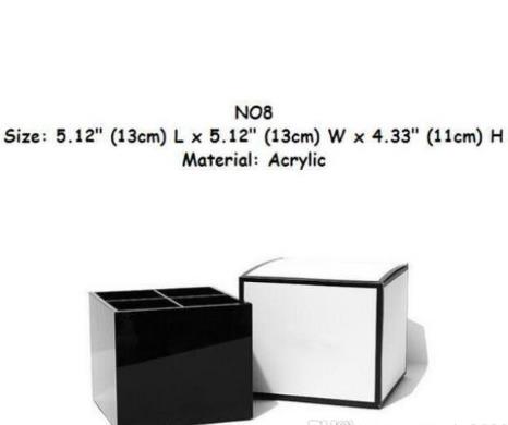 New classic high-grade Cosmetic Accessories Storage Box Exquisite makeup mirror Cosmetic brush Lip gloss Storage Box VIP gift