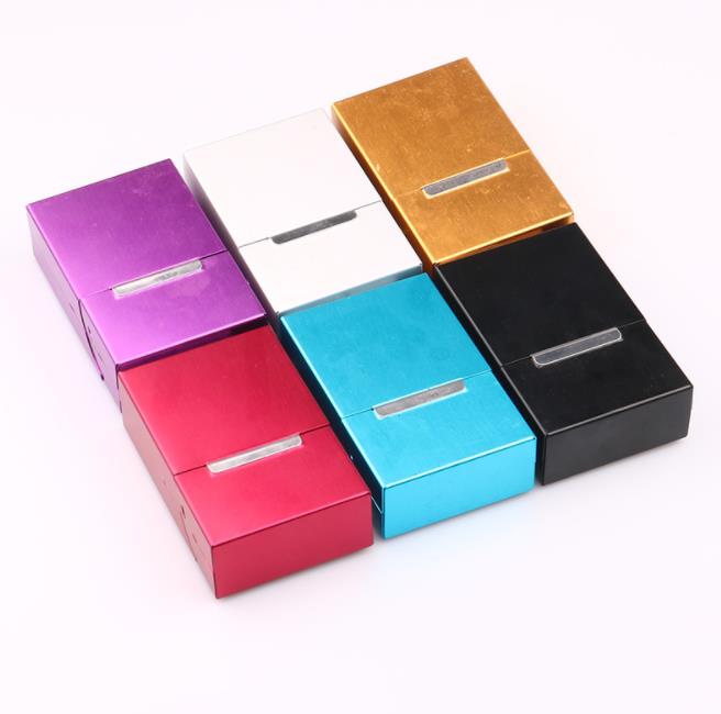 Hot-selling new 94mm Laifu 20 cigarette boxes, exquisite colorful personality fashion aluminum alloy cigarette boxes
Hot-selling new 94mm Laifu 20 cigarette boxes, exquisite colorful personality fashion aluminum alloy cigarette boxes