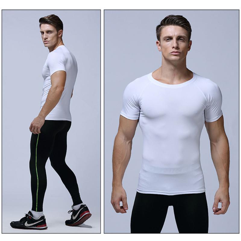 Men Fitness Sport Running T-shirt Breathable Short Sleeve Quick Drying Training Gym Fitness Workout Shirt Tee Tops Man 2020, As photo
Men Fitness Sport Running T-shirt Breathable Short Sleeve Quick Drying Training Gym Fitness Workout Shirt Tee Tops Man 2020, As photo