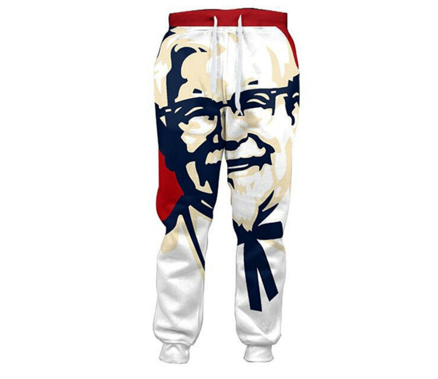 Fashion-- 6XL New Funny KFC Colonel 3D Joggers Pants Women Men Casual Loose Trousers Bottoms Men' Clothing For Unisex Hip Hop Homme, As pic
Fashion-- 6XL New Funny KFC Colonel 3D Joggers Pants Women Men Casual Loose Trousers Bottoms Men' Clothing For Unisex Hip Hop Homme, As pic